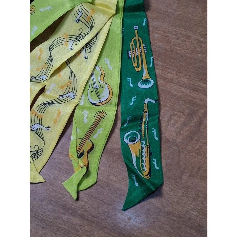 Silk Multi Bookmark Musical Instruments Placeholder